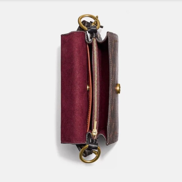 Coach Beat Shoulder Bag 18 With Horse And Carriage Print 4603 - Picture 5 of 17